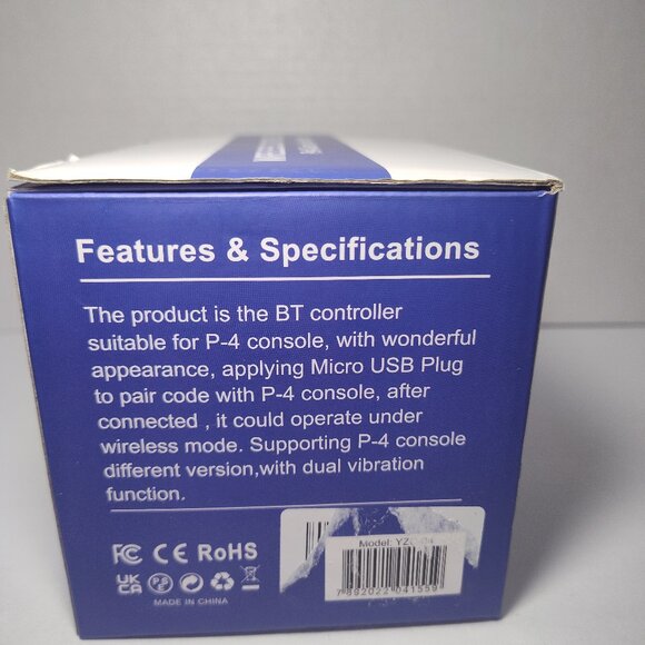 Wireless Controller Bluetooth Gamepad for PlayStation4 PS4 Pro/Slim/PC Two Pack - Picture 4 of 5